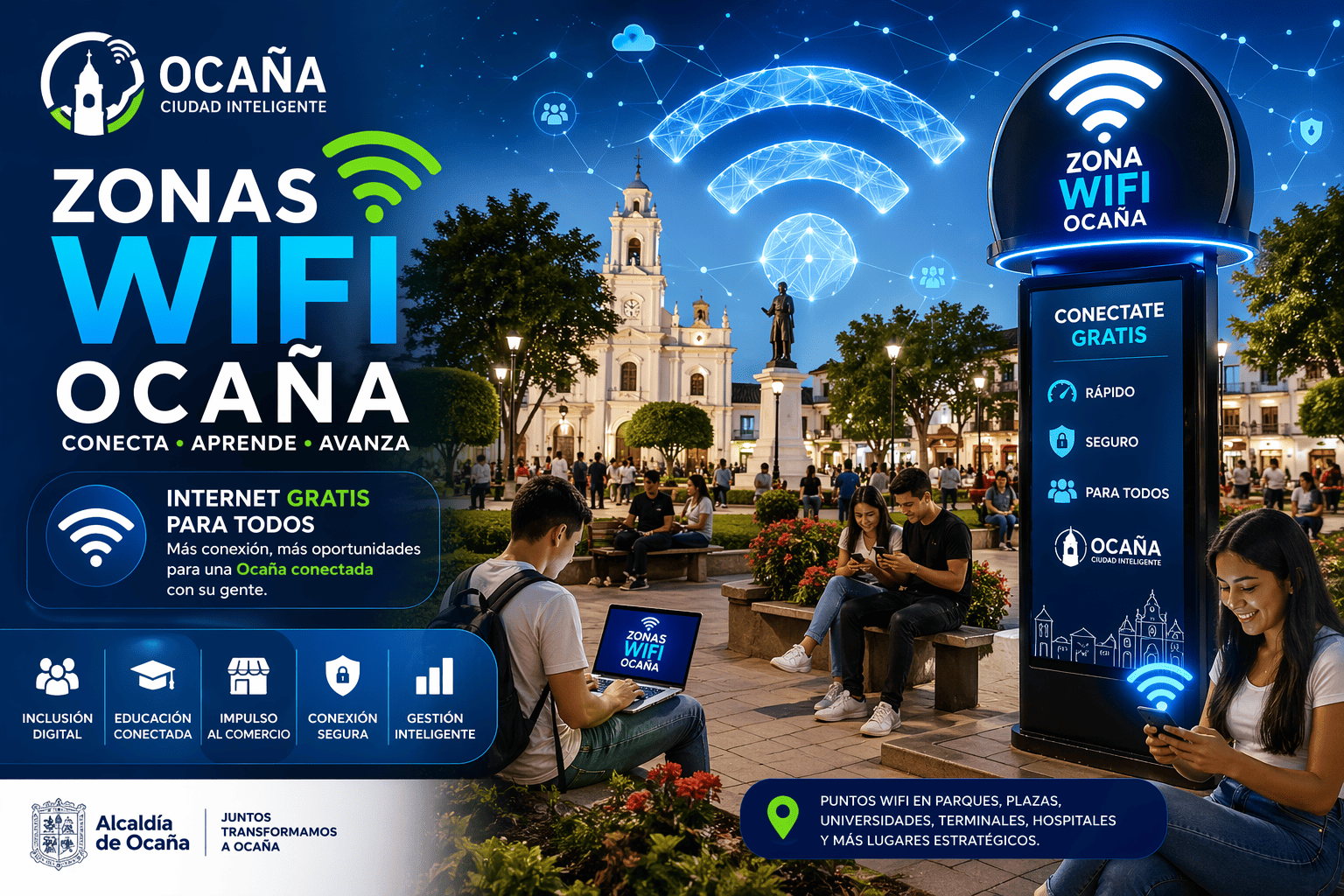 Zonas WiFi Ocaña