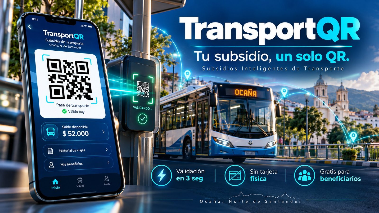 TransportQR — Sistema Inteligente de Subsidios de Transporte